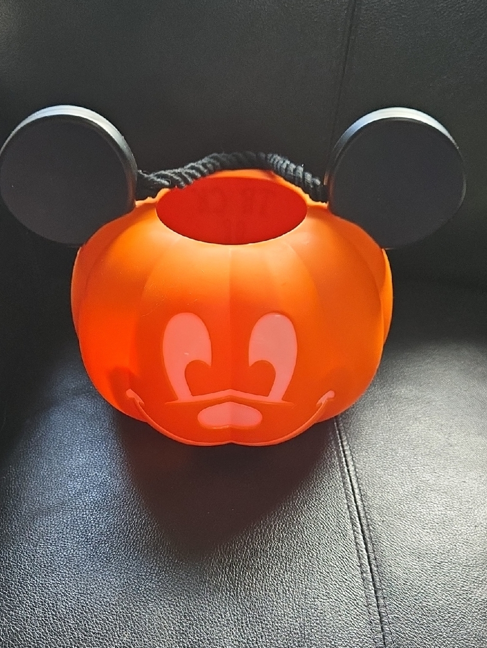 Disney Mickey Mouse Light-Up Pumpkin Trick-or-Treat Bucket